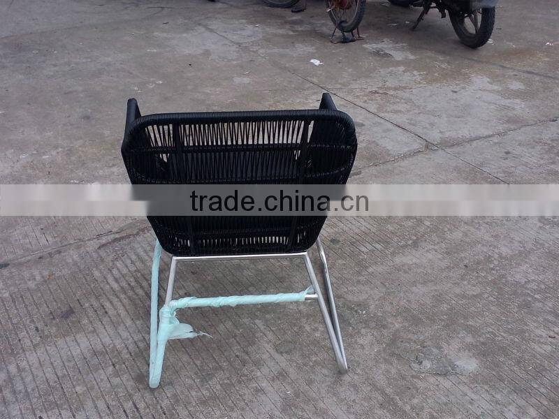 Steel Wicker chair Rattan/wicker Rattan outdoor furniture garden chair