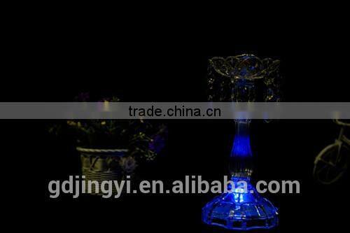 topper decorative LED base Lighted acrylic candle holders