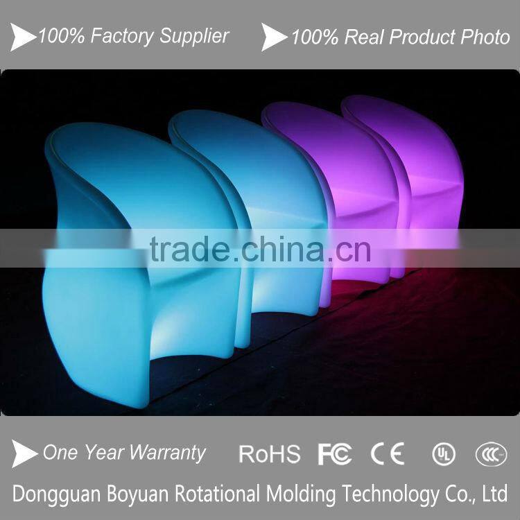 led lighted hotel high cross back chair