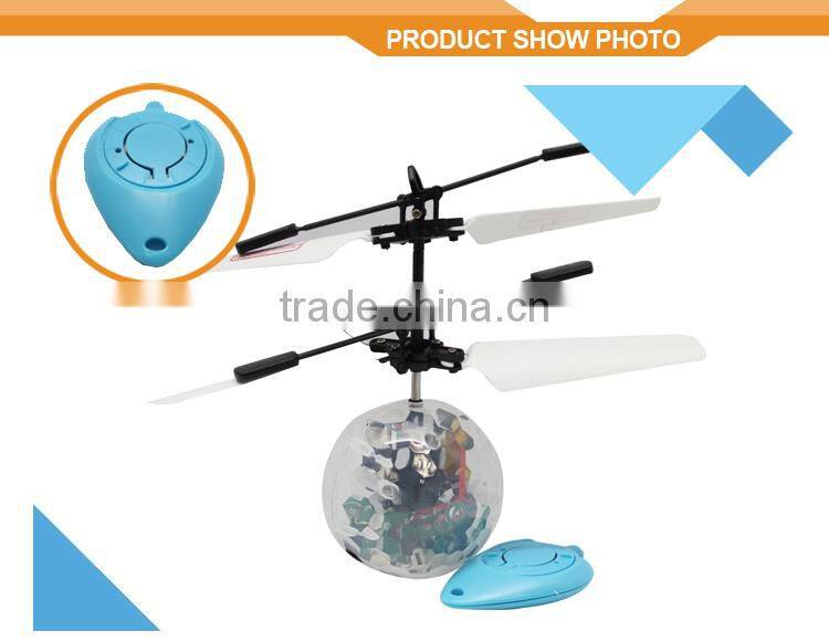 Auto Induction luminous microlight light aircraft flying ball helicopter