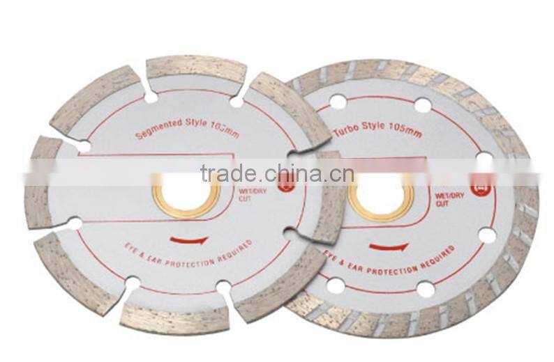 105mm Super Thin Turbo Diamond cutting blade, Wet and dry Diamond saw blade