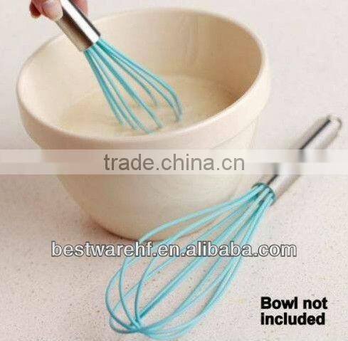 HOT sell silicone kitchen tools,silicone egg beater