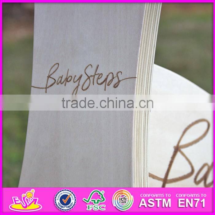 2016 new design log color wooden balance bike for toddlers W16C155