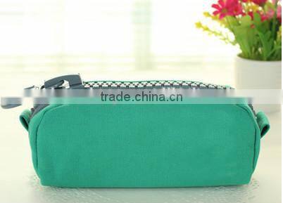 2015 Cheap pencil case with big zipper for promotion