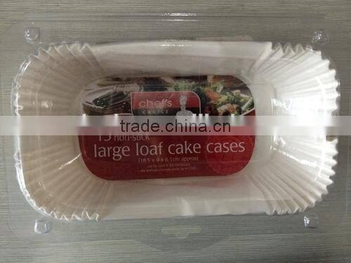 15non-stick large loaf cupcake cases,muffin cases ,FDA&SGS certificated cake cup