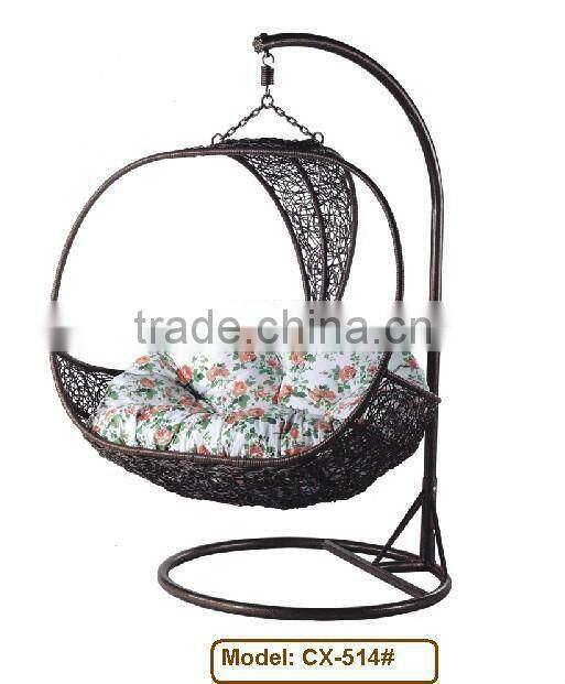 indoor wicker hanging chair