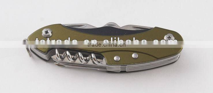 2014 Newest high quality stainless steel pocket multi knife tools KG5011L6