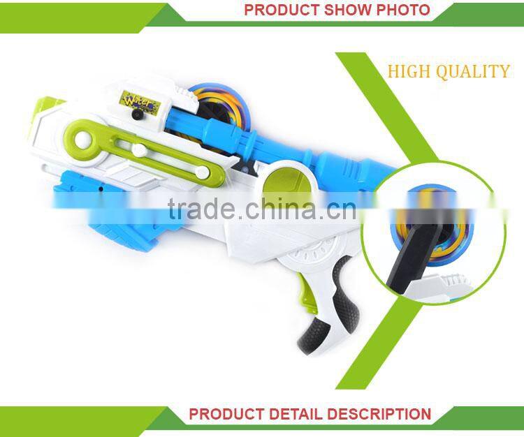 Summer outdoor plastic air pressure toy water gun for kids