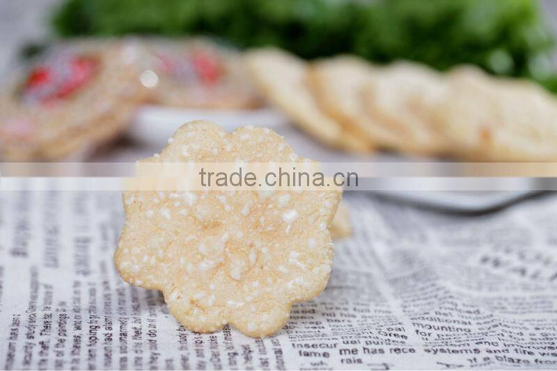 Pumpkin snack cracker