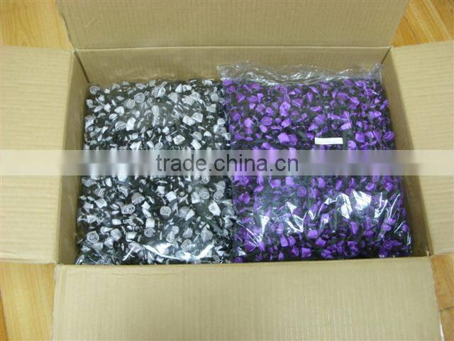 designs of ribbon flowers for perfume bottle