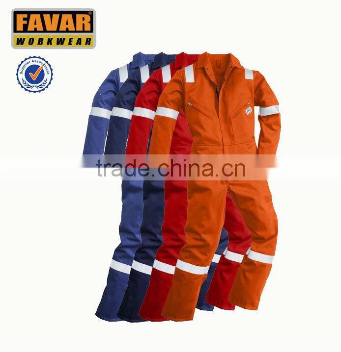 china manufacturer high visibility coverall wholesale fire retardant workwear