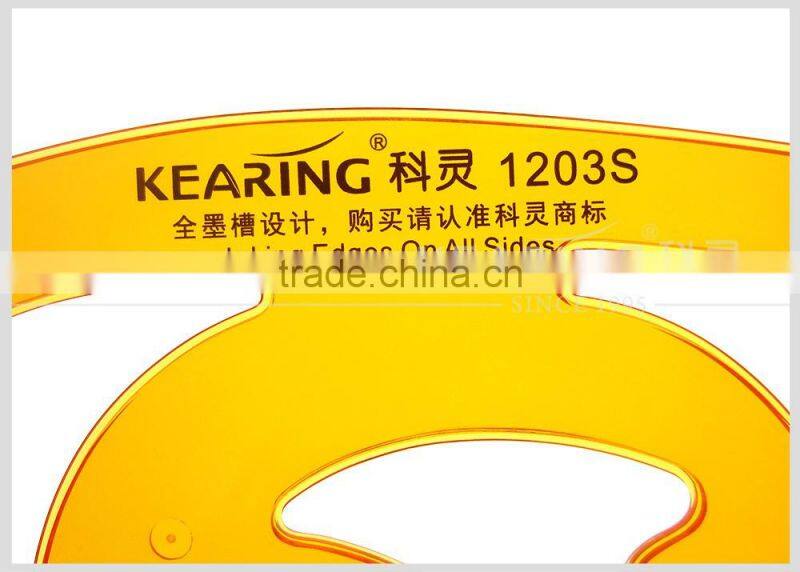 Kearing Acryl French Curve & Sewing Curved Ruler ,3 pcs As A Set #1203S