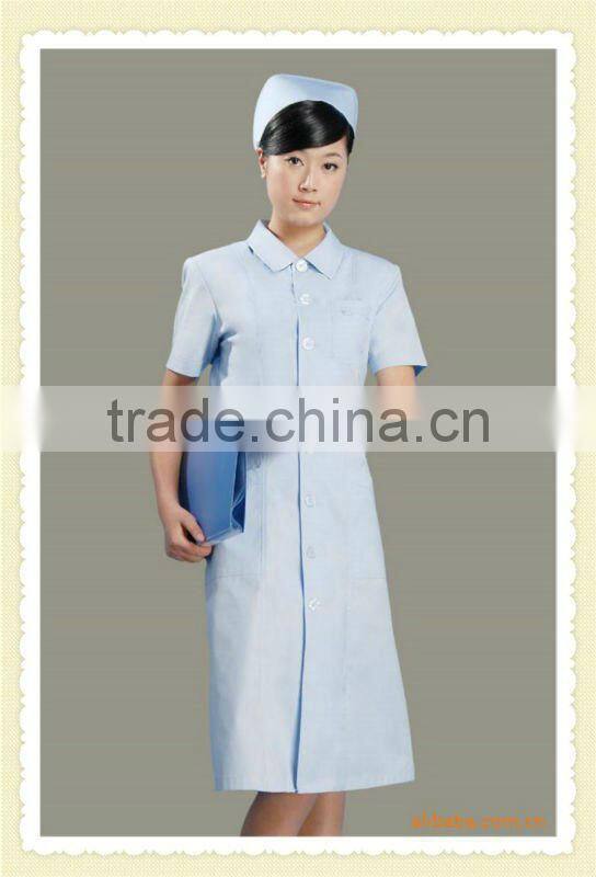 65% cotton 35 ployester hospital uniform