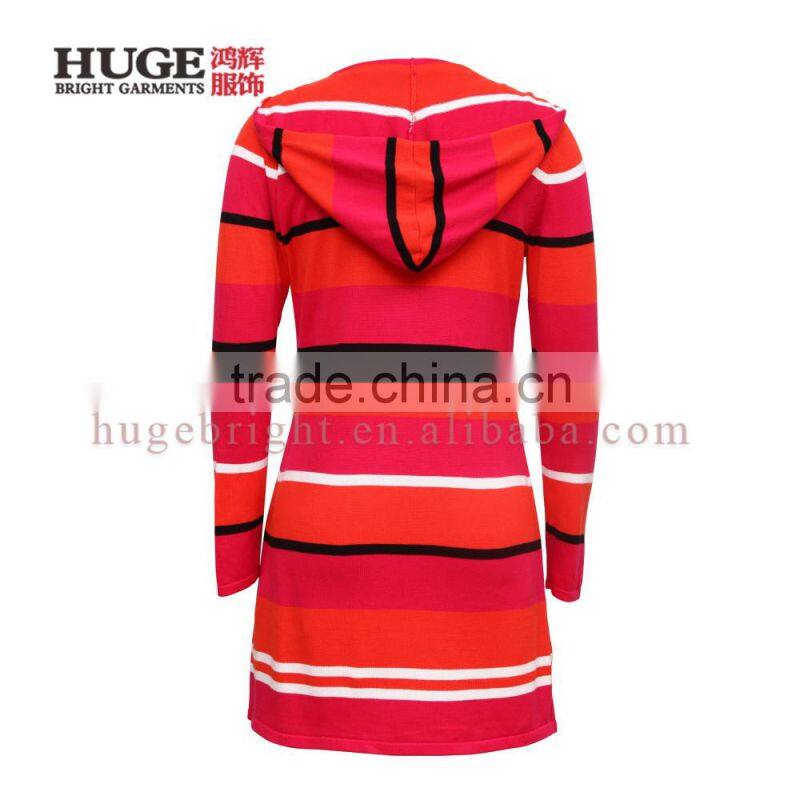 High Quality New Style Low Price Red Cardigan Sweater For Women