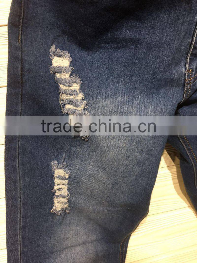GZY Ripped Men Scratch Jeans In Bulk For Europe Wholesale Price 2017