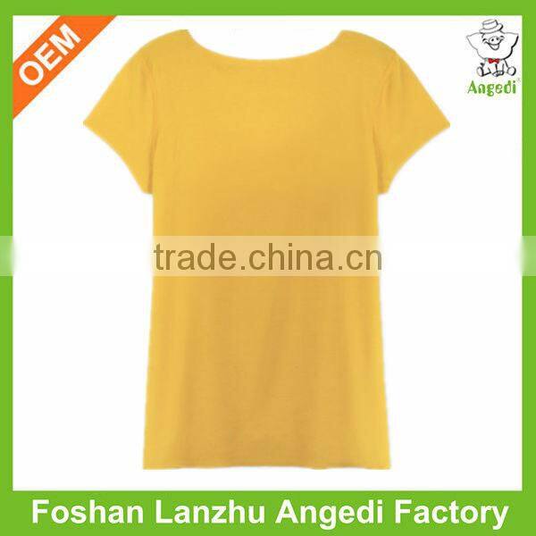 Baby cotton plain white t-shirt drop shipping t-shirts