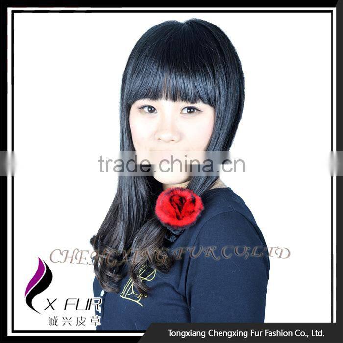 CX-E-33 Beautiful Hair Accessories For Women Rabbit Fur Headband