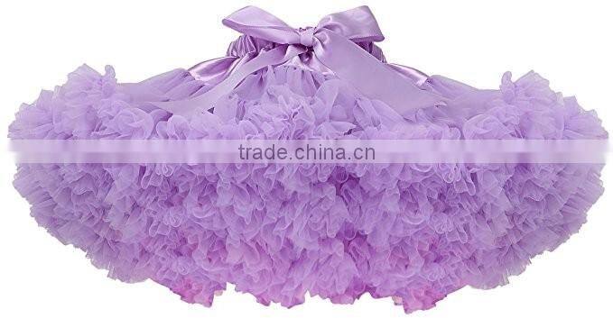 Solid color Pettiskirt Skirt Petti Party Dance Tutu Dress Girl TUTU Pettiskirt Princess Skirt