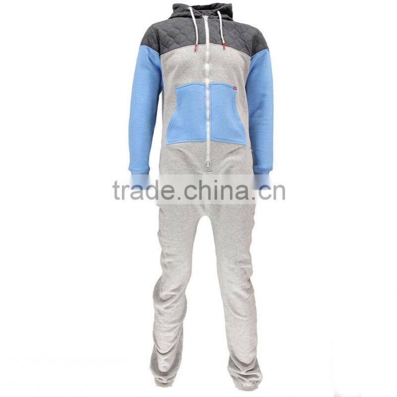 65/35 polyester cotton custom one piece jumpsuit sale plus size adult onesie