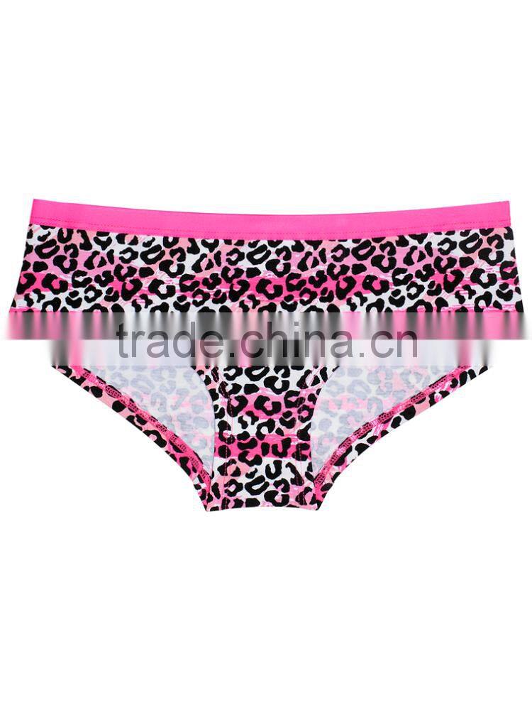 Young popular girls pink lepord sweety panty