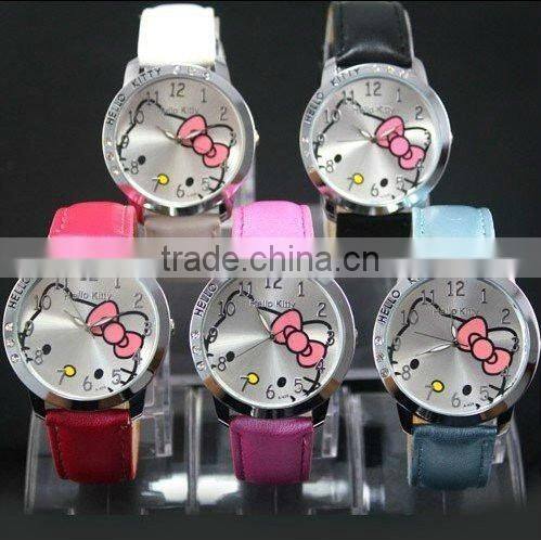 cute hello kitty watch girls Wristwatches factory price huge stock