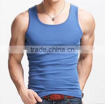 cheap promotional custom design bodybuilding mens tank top man vest