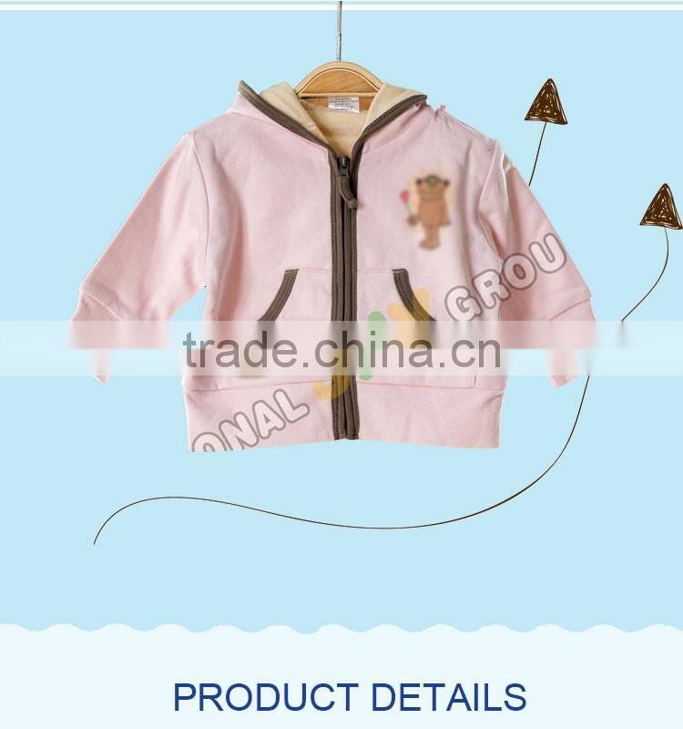 Anti-Shrink Plus Size Bomber Baby Girl Jacket