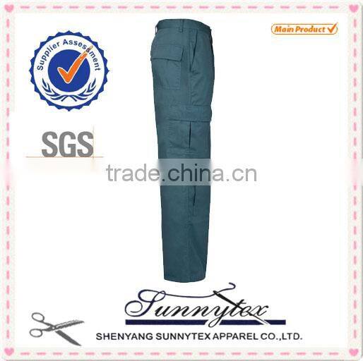 Sunnytex design 2014 OEM womens baggy cargo pant plus size practical