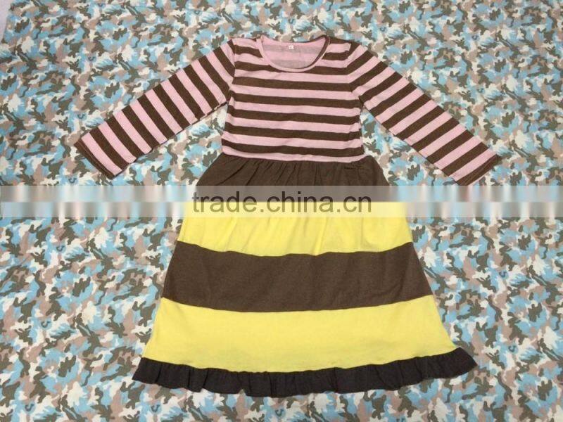 girls long sleeve ruffle dress infant toddler dress baby girl winter dresses