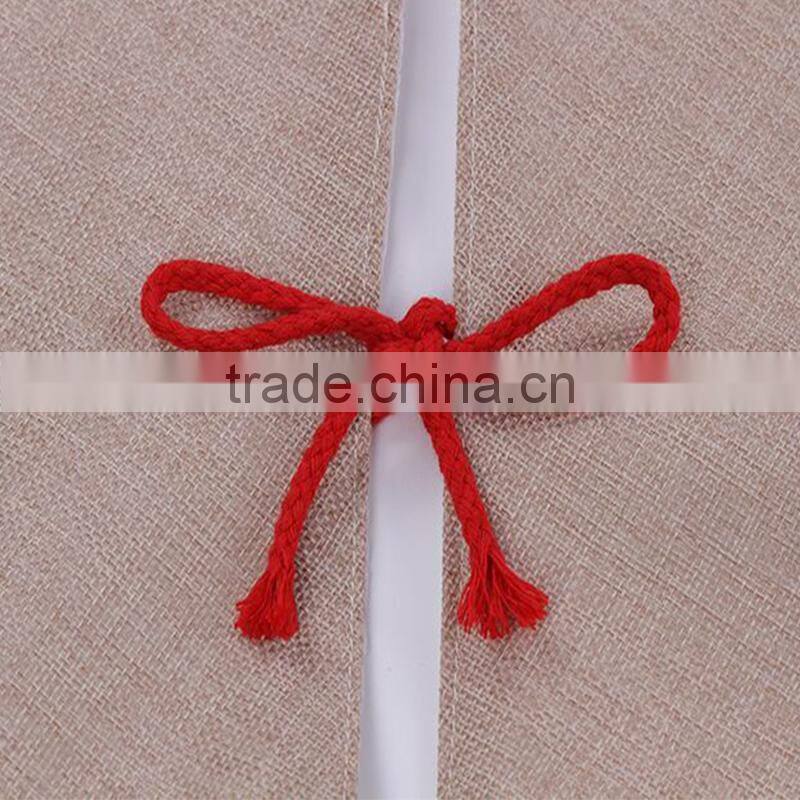 Double Ruffle Burlap Christmas Tree Skirt