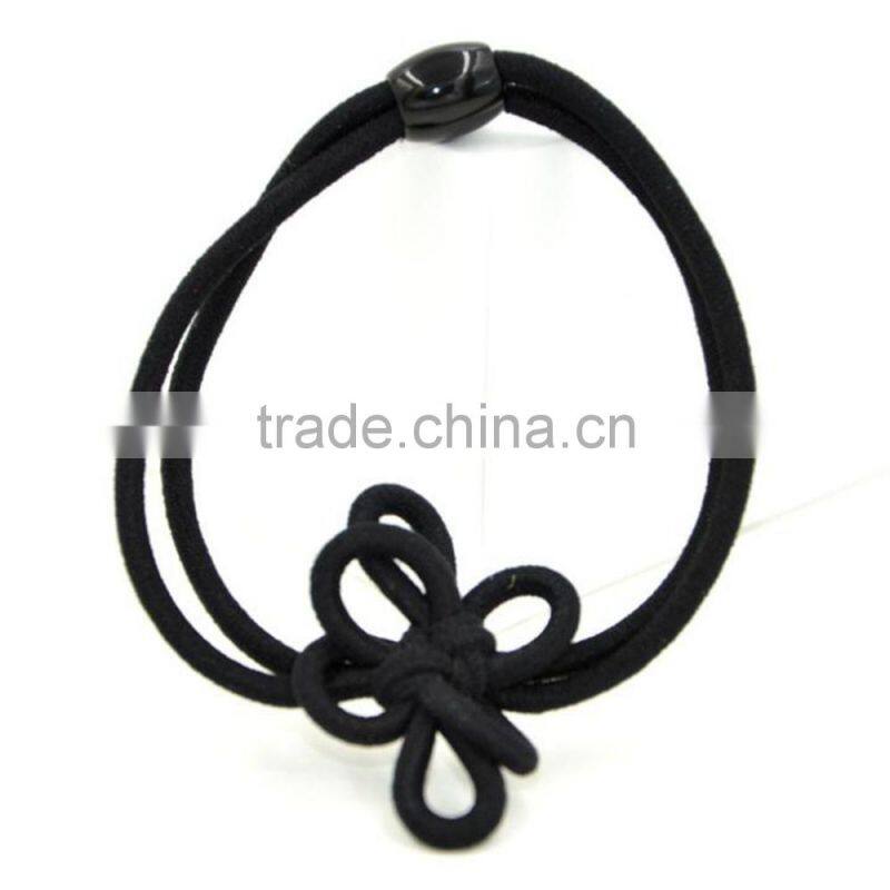 China Supplier Elastic Knot Hair Band Baby Girls Headbands In Stock