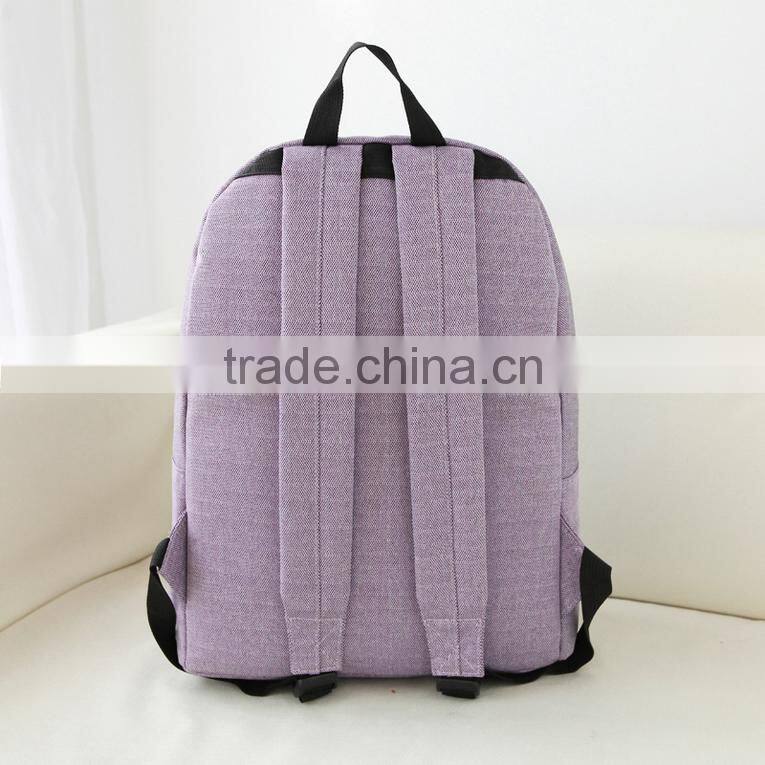 2015 fashion Canvas bag, Backpack shoulder bag, Travel bag, Couple bag, Computer bag