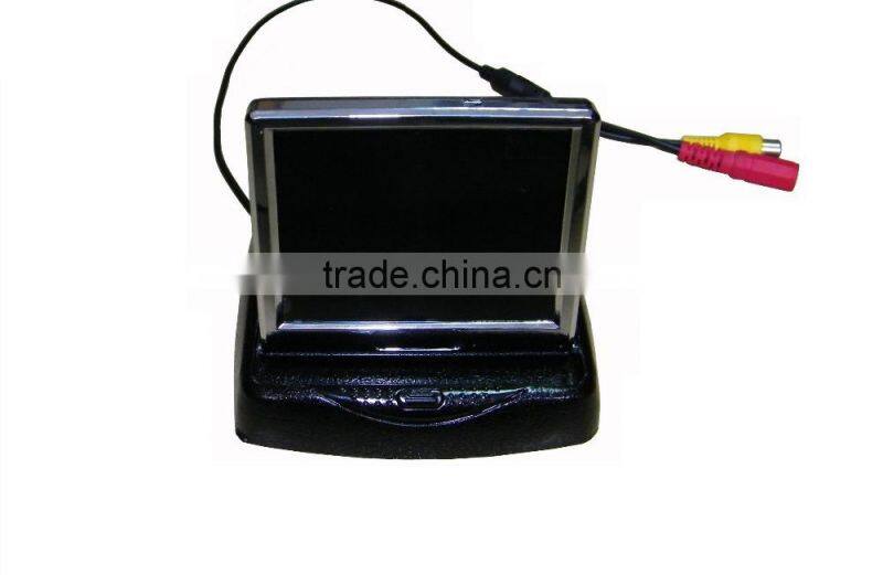 3.5" tft lcd monitor with camera and parking sensor