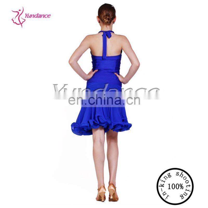 AB001high quality sexy halter lycra dance top