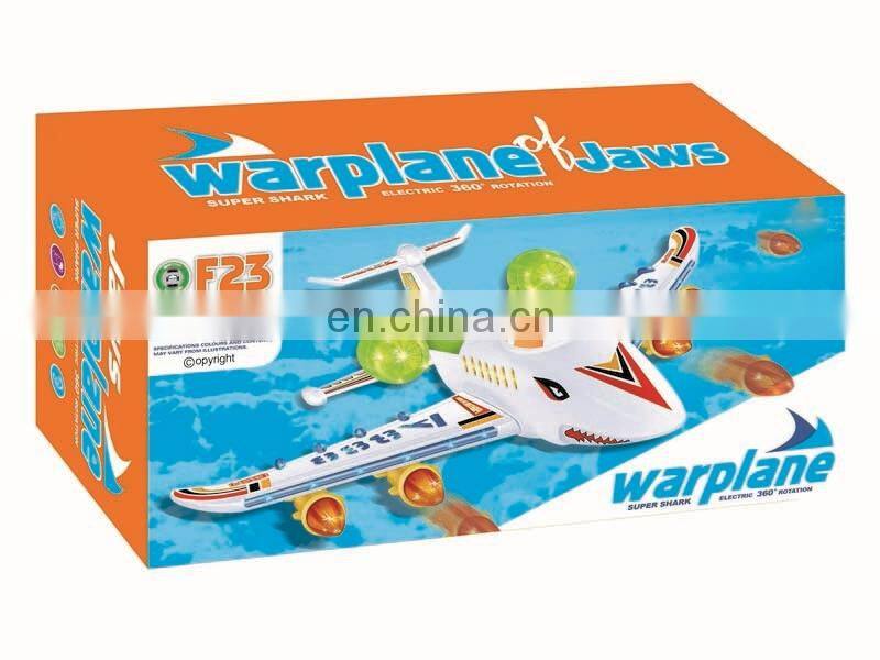 Music light universal large aircraft airplane toy plane
