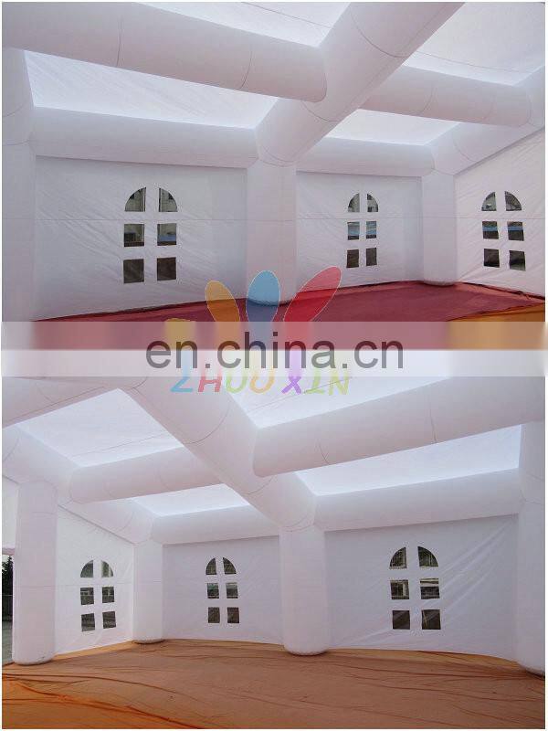 Pretty White 10x10 Tent Inflatable Wedding Party Tent for sale
