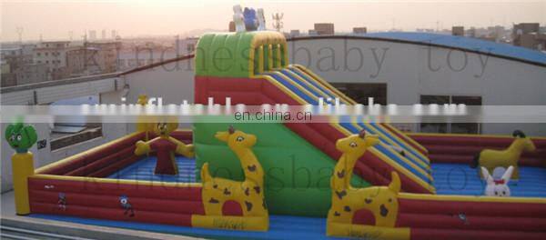 China factory directly sell pastoral park , inflatable funland , inflatable aqua park