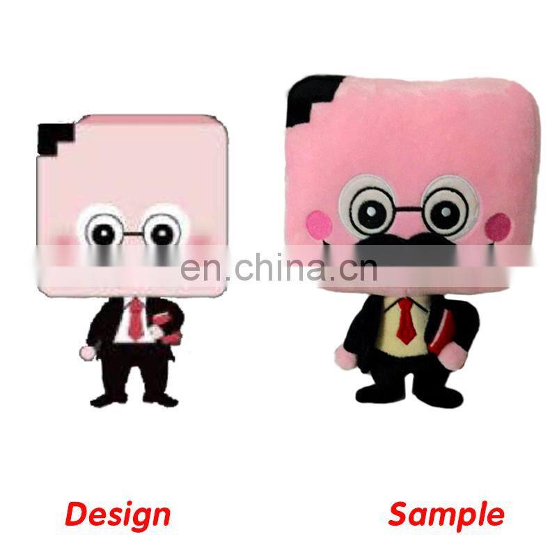 China wholesale cheap stuffed warrior plush game doll toy custom embroidered plush toy