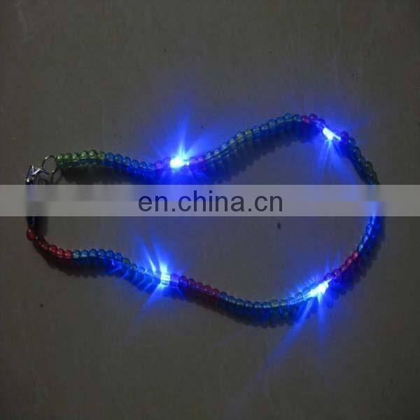 Cheap plastic bead necklace glovion fashion necklace fluorescent necklace