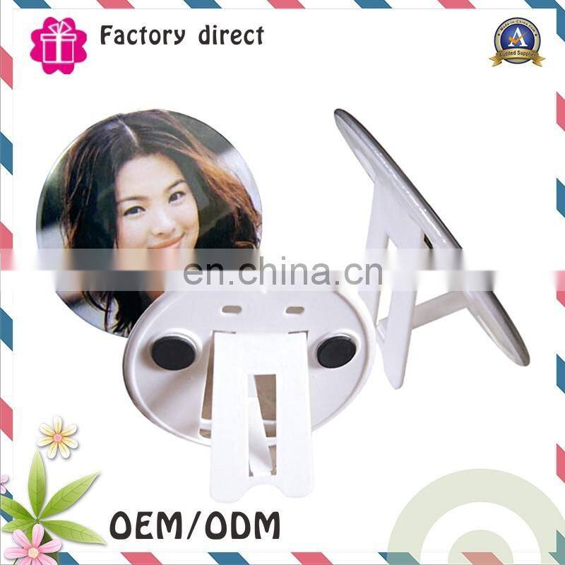 Cheap Round Advertising Tin Button Badge Pin/Blank Tinplate Badge Suppliers/Manufacturers