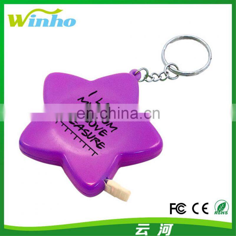 Winho Cute Snail Tape Measure Keychains