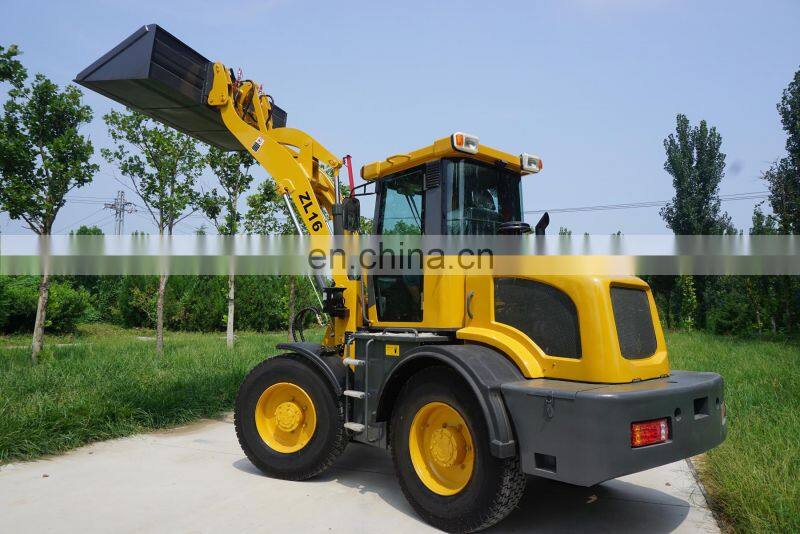 ZL16F Hydraulic 4WD boom front multifunction wheel loader