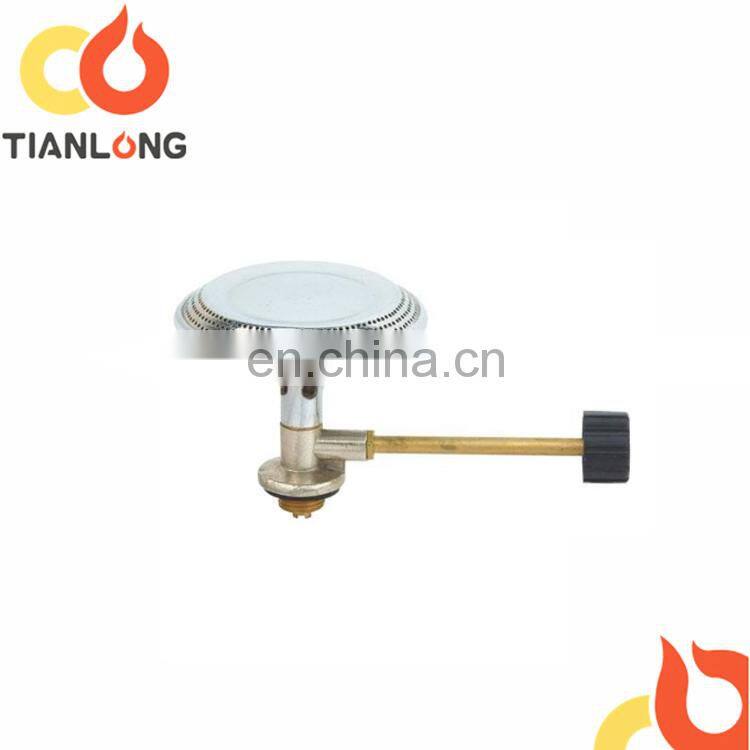 Stainless lpg gas burner for 6kg camping lpg gas cylinder