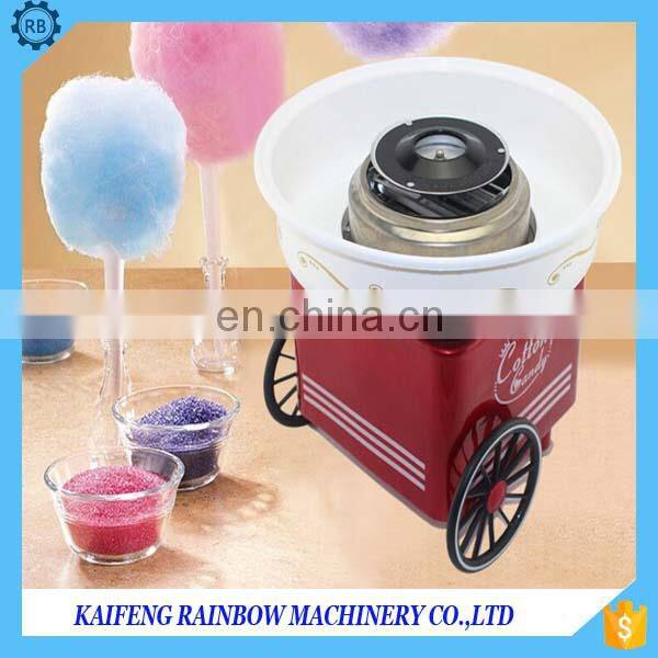 Hot selling Commercial gas cotton candy floss machine with cart