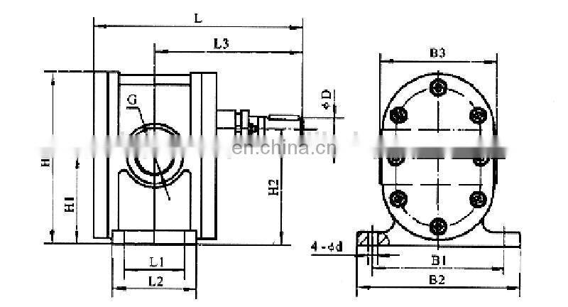 Boiler Ignition Diesel Oil Gear Pump