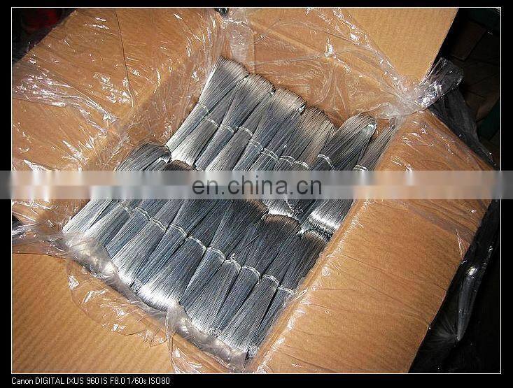 Bright BWG22 Hot Dipped Galvanized Iron Wire For Binding