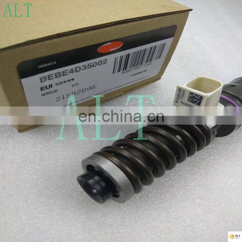 Excavator injector 21582096 BEBE4D35002 for VOLVO