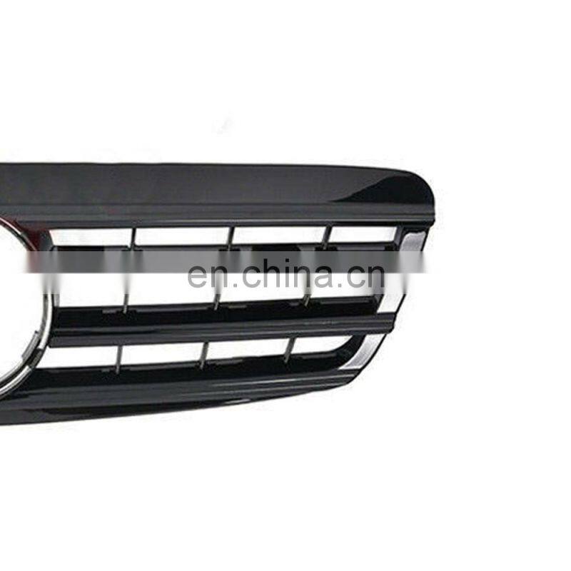 Gloss Black Front Grill Grille Cover 2000-2005 For Mercedes-Benz S-Class W220