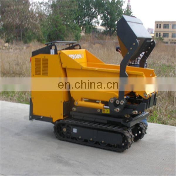 700mm width mini track dumper for mining