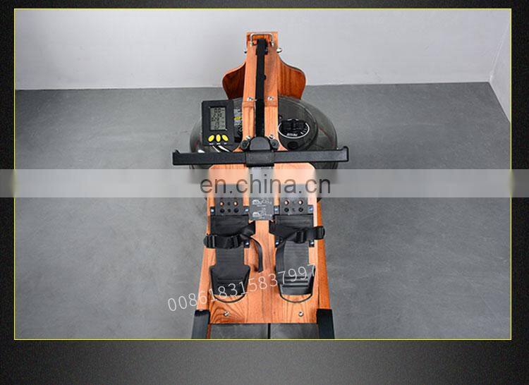 Aerobic exercise water rower /water resistance rowing machine